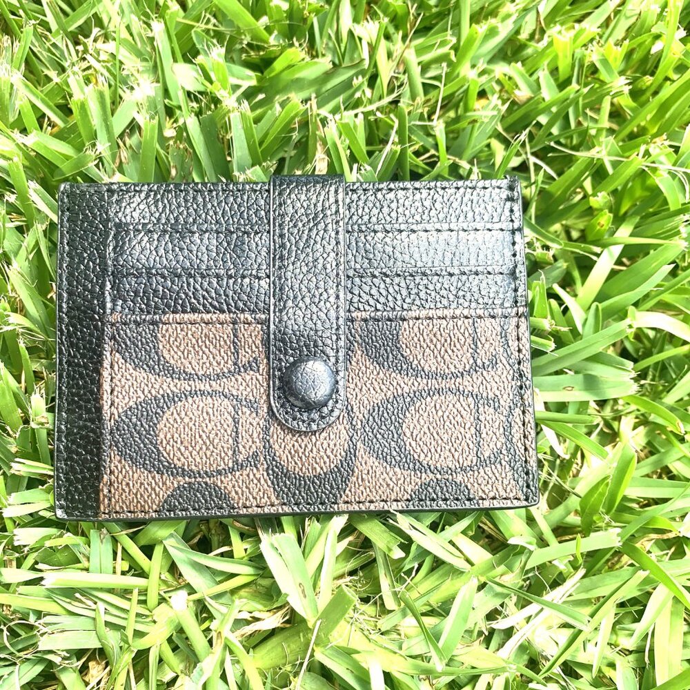 Fashion Designer Inspired Coach Wallet Card Holder - Picture 8 of 11